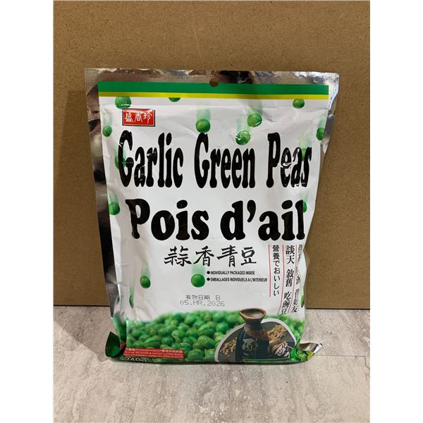 240g Bag of Garlic Greeen Peas - Individually Packaged inside