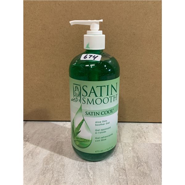Satin Smooth - Satin Cool Aloe Skin Soother Gel - 473ml
