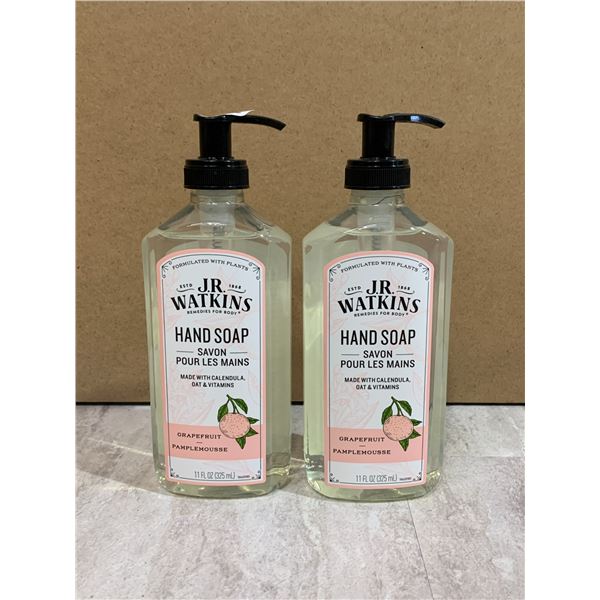 Lot of 2 J.R. Watkins Hand Soap - Grapefruit Scent