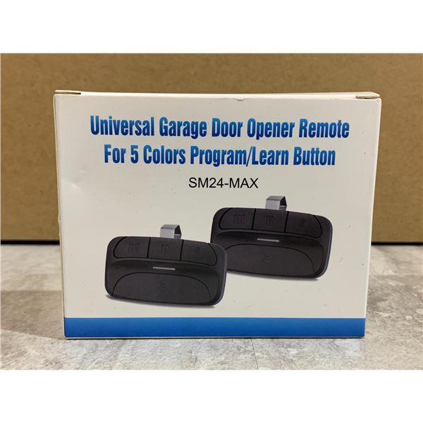 2 Pack of Universal Garage Door Opener Remotes