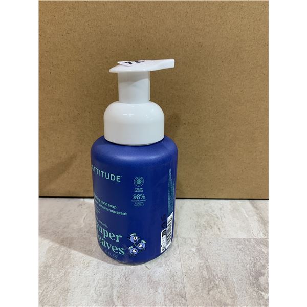 Attitude Super Leaves Foaming Hand Soap for Kids - Blueberry - 295ml