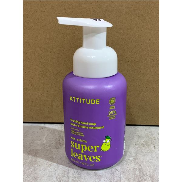 Attitude Super Leaves Foaming Hand Soap for Kids - Vanilla & Pear - 295ml
