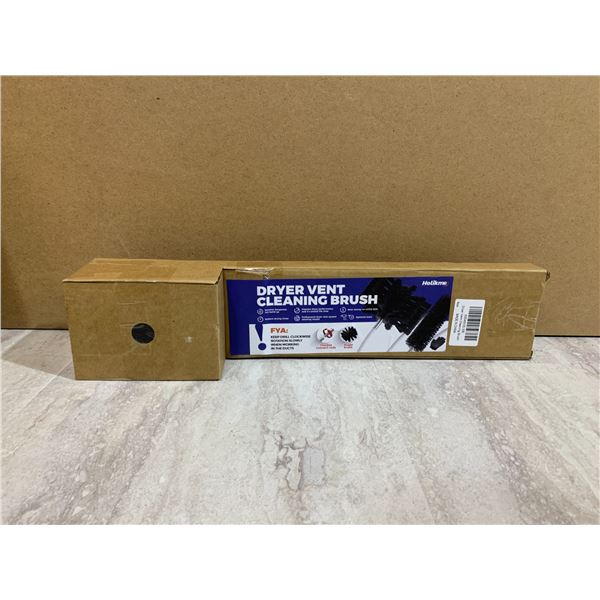 30FT Dryer Vent Cleaning Brush/Flexible Lint Brush with Drill Attachment