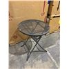 Image 1 : Metal Folding Bistro Table
