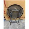 Image 7 : Metal Folding Bistro Table