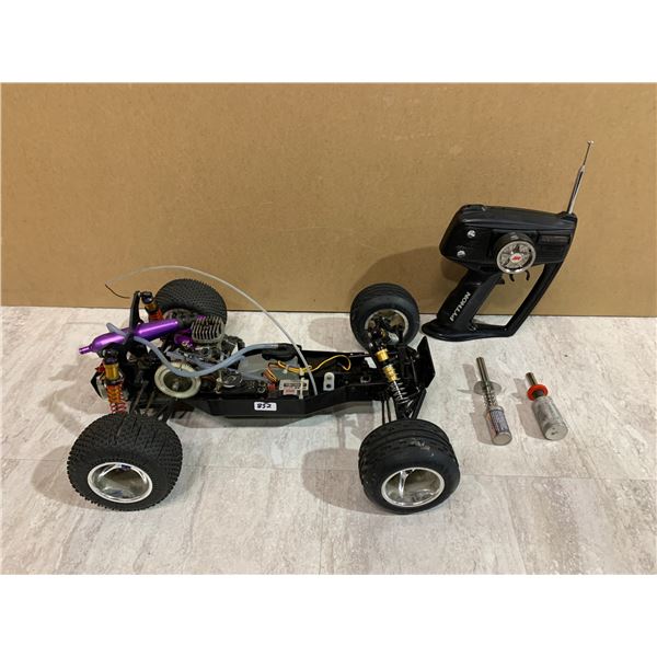 Nitro Powered RC Stadium Truck w/ Remote.