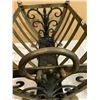 Image 4 : Vintage French Wrought Iron Firewood Holder