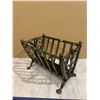 Image 5 : Vintage French Wrought Iron Firewood Holder