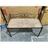 Image 1 : Adina Wrought Iron Bench - Victorian Inspired - Needs Cleaning