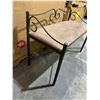 Image 2 : Adina Wrought Iron Bench - Victorian Inspired - Needs Cleaning