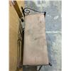Image 4 : Adina Wrought Iron Bench - Victorian Inspired - Needs Cleaning
