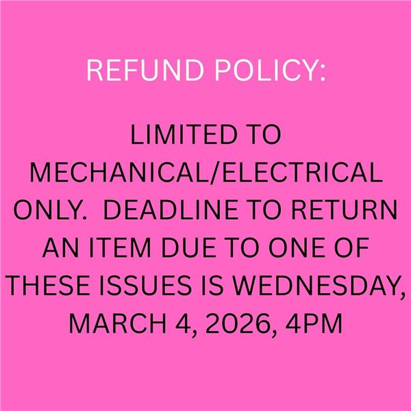 RETURN POLICY