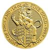 Image 1 : 1/4 OZ 2016 QUEEN'S BEASTS LOIN OF ENGLAND GOLD