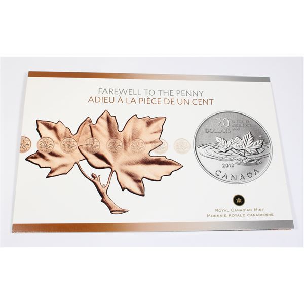 2012 1/4 OZ FAREWELL TO THE PENNY #5