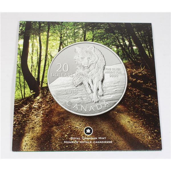 2013 1/4 OZ WOLF #8