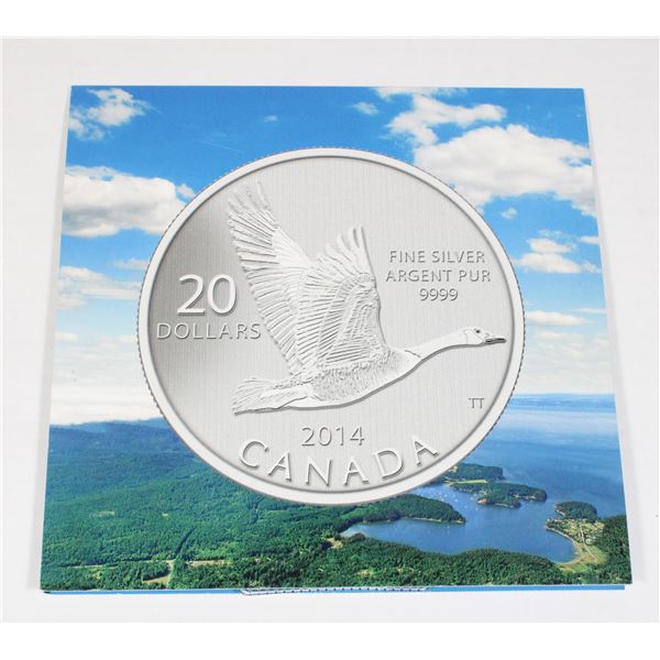 2014 1/4 OZ CANADA GOOSE #11