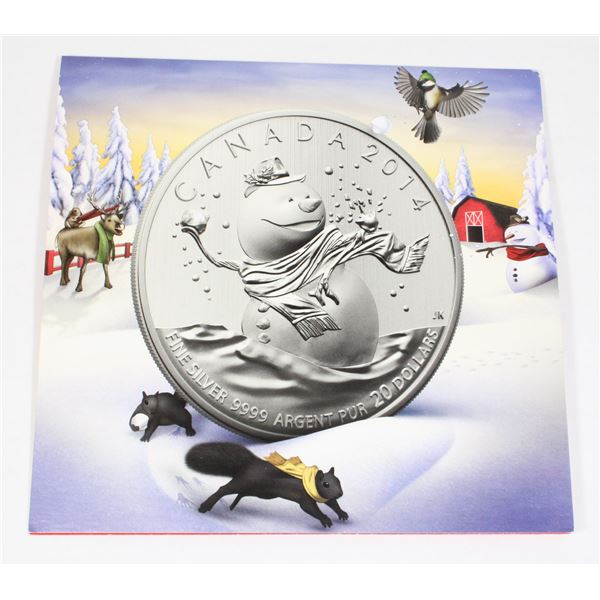 2014 1/4 OZ SNOWMAN #14