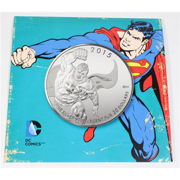 2015 1/4 OZ SUPERMAN DC COMICS ORIGINALS #17