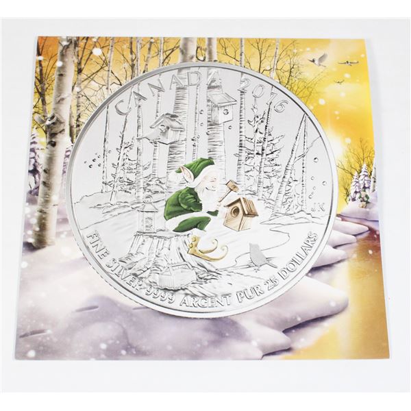 2016 1/4 OZ CANADA WOODLAND ELF $25