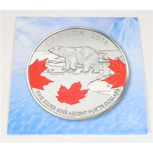2016 1/4 OZ CANADA TRUE NORTH $25