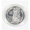 Image 1 : 1958 CANADIAN SILVER DOLLAR .6 OZ SILVER