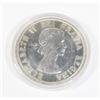 Image 2 : 1958 CANADIAN SILVER DOLLAR .6 OZ SILVER