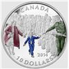 Image 1 : 2014 1/2 OZ CANADA $10 WAIT FOR ME DADDY