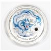 Image 2 : WHITE BLUE COLOURIZED YEAR OF THE DRAGON