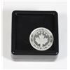 Image 1 : 1 GRAM SILVER ROUND IN GEMSTONE DISPLAY BOX