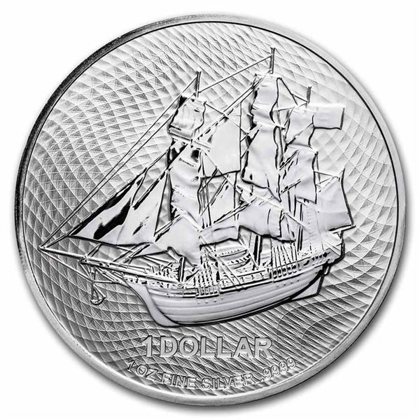 1 OZ 2023 SILVER VIRGIN ISLAND SANTA MARIE COIN