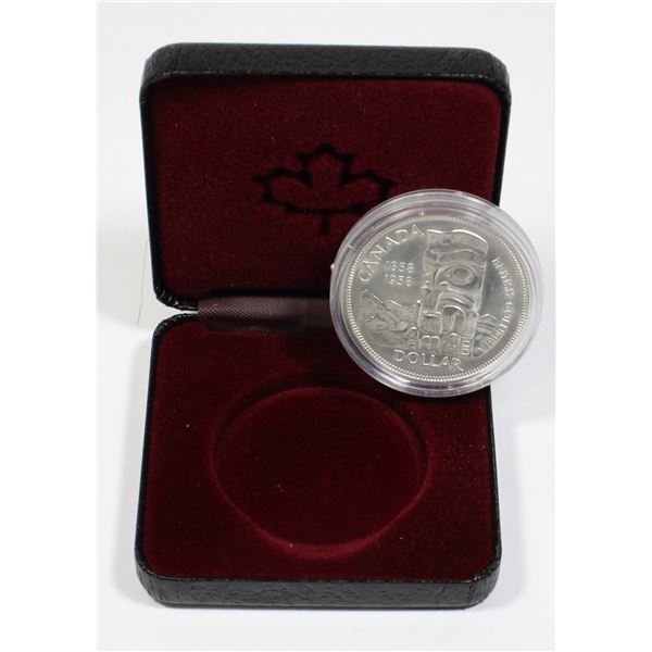 1958 CANADA SILVER DOLLAR IN PRESENTATION BOX
