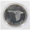 Image 2 : 1967 CANADA SILVER DOLLAR IN PRESENTATION BOX