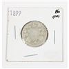 Image 1 : 1899 H CANADA 25 CENT 92.5% SILVER