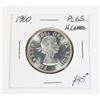 Image 2 : 1960 CANADA HALF DOLLAR .3 OZ SILVER