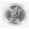 Image 2 : 1967 CANADA HALF DOLLAR .3 OZ SILVER IN CAPSULE