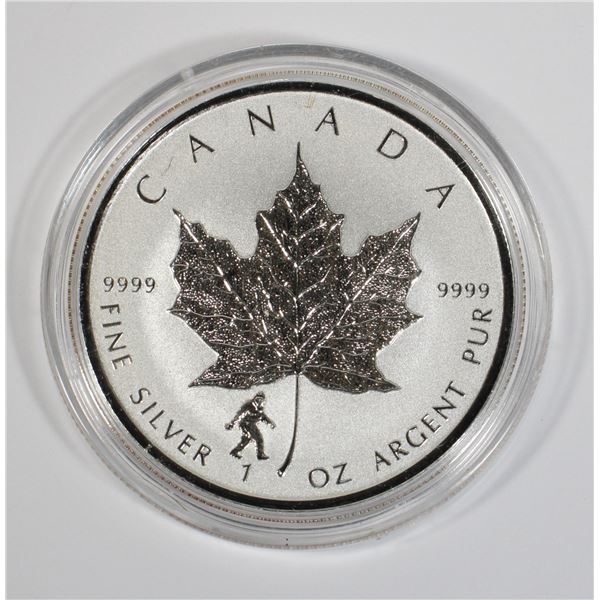 1 OZ 2018 CANADIAN MAPLE LEAF BIG FOOT PRIVY