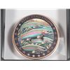Image 2 : STEELHEAD FISHING TROUT 1 OZ .999 FINE COPPER