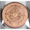 Image 2 : AZTEC CALENDAR 2 OZ .999 COPPER ROUND
