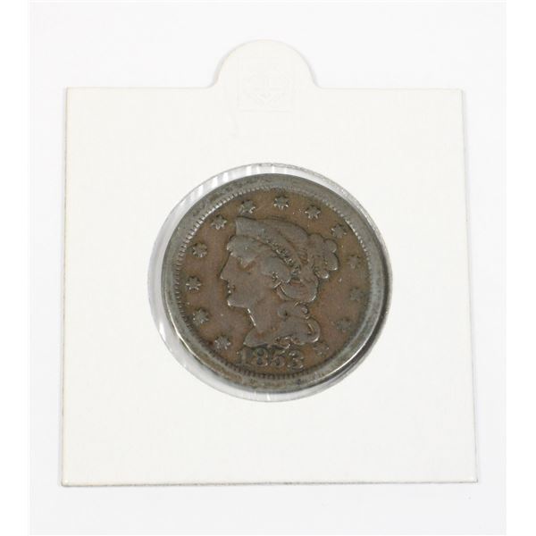 1853 U.S. 1 CENT
