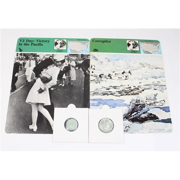 2 U.S. PHILIPPINES SILVER 10 AND 20 CENTAVOS