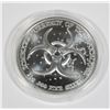 Image 3 : ZOMBUCKS KOOKABURIED 1 OZ SILVER ROUND
