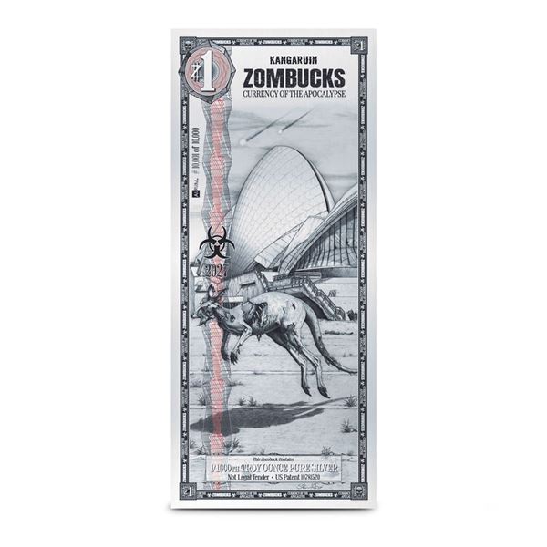 KANGARUIN 2026 1/1000 OZ ZOMBUCKS SILVER