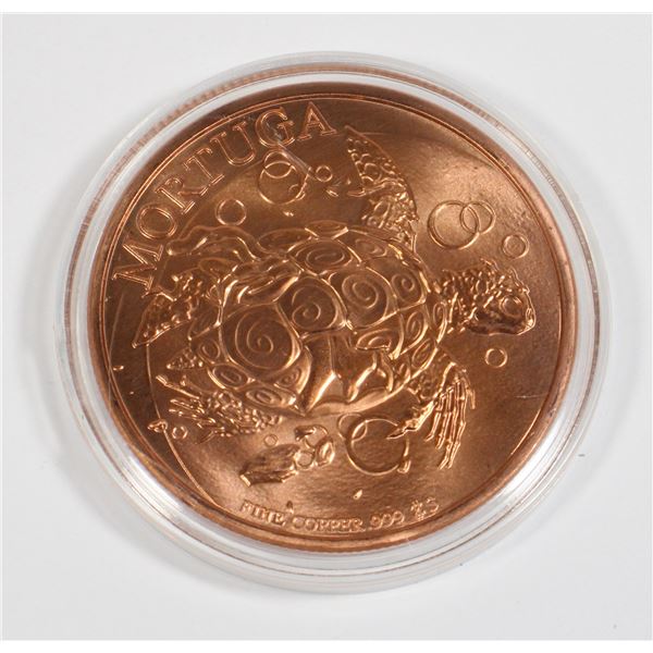 ZOMBUCKS MORTUGA 1 OZ COPPER ROUND