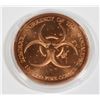 Image 2 : ZOMBUCKS MORTUGA 1 OZ COPPER ROUND