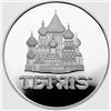 Image 1 : 2021 TETRIS 1 OZ SILVER COIN