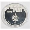 Image 3 : 2021 TETRIS 1 OZ SILVER COIN
