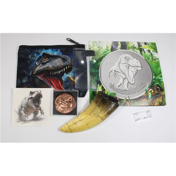 1/4 OZ CANADA $20 FOR $20 SERIES #19 TYRANNASARUAS