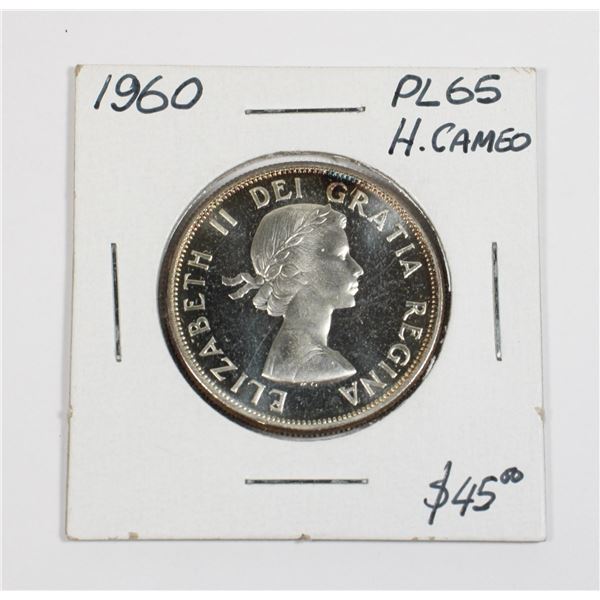 1960 CANADA HALF DOLLAR GRADED SILVER