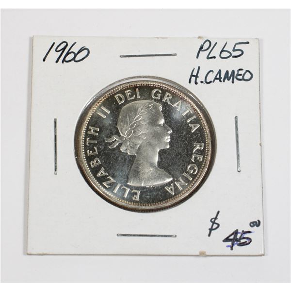 1960 CANADA HALF DOLLAR GRADED SILVER