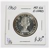 Image 1 : 1960 CANADA HALF DOLLAR GRADED SILVER